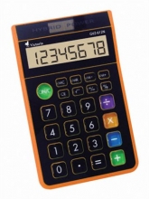 VICTORIA számológép, asztali, 8 digit, GVA-612N, környezetbarát, narancs