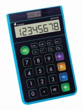 VICTORIA számológép, asztali, 8 digit, GVA-612K, környezetbarát, kék