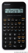 SHARP számológép, tudományos, 10+2 digit, 131 funkció, EL-501X