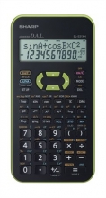 SHARP számológép, tudományos, 10+2 digit, 272 funkció, EL-531, zöld