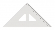 KOH-I-NOOR háromszög vonalzó, műanyag, 45 °