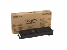 KYOCERA-MITA TK-675 fénymásolótoner, KM 2560, 3060, fekete, 20k