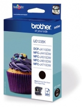 BROTHER LC123B tintapatron, DCP-J4110DW, MFC-J4410DW, fekete, 600 oldal