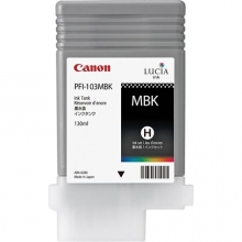 CANON PFI-103MB tintapatron, iPF5100, 6100, 6200, matt fekete, 130ml