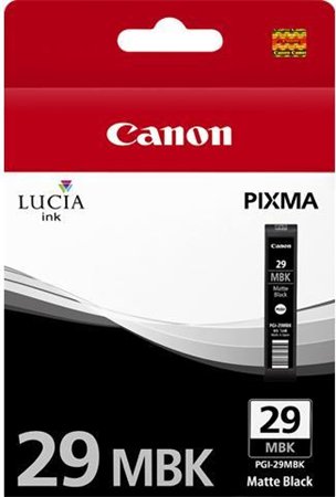 CANON PGI-29 tintapatron, Pixma Pro1, matt fekete, 36ml