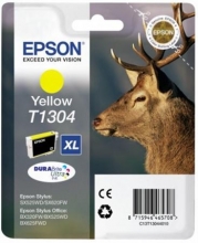 EPSON T13044010 tintapatron, Stylus 525WD, SX620FW, BX320FW, sárga, 10,1ml