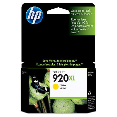 HP CD974AE tintapatron, OfficeJet 6000, 6500, 920xl, sárga, 700 oldal