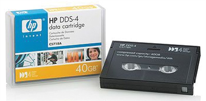 HP adatkazetta, DDS4, 4 mm/150 m, 40GB, C5718A