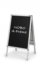 NOBO betétlap, A1, poszteres megállító táblához, krétával írható