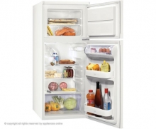 ZANUSSI hűtőszekrény, felülfagyasztós, kombinált, 180 l, fehér