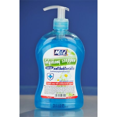 folyékony szappan, 500 ml, antibakteriális, pumpás