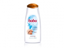 BABA hajsampon, 400 ml, BABA, 2in1, mandula