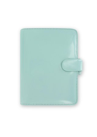 FILOFAX kalendárium, gyűrűs, betétlapokkal, pocket méret, Patent, világoskék