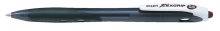 PILOT golyóstoll, 0,21 mm, nyomógombos Rexgrip EF, fekete