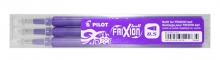 PILOT rollertoll betét, 0,25 mm, törölhető Frixion Clicker, lila