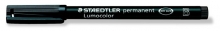 STAEDTLER alkoholos marker, OHP, 1-2,5 mm Lumocolor 314 B, fekete