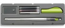PILOT töltőtoll, 0,5-3,8 mm, zöld kupak Parallel Pen