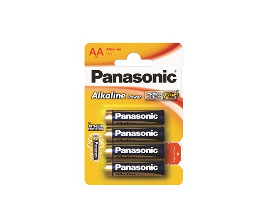 PANASONIC elem, LR/6AA, alkáli, ceruza, Alkaline Power