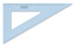 STAEDTLER háromszög vonalzó, műanyag, 60°, 25 cm Mars, átlátszó kék