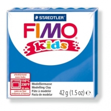 FIMO gyurma, 42 g, égethető Kids, kék