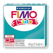 FIMO gyurma, 42 g, égethető Kids, türkiz