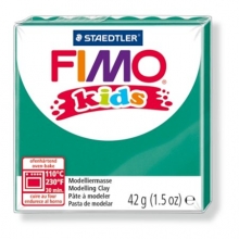 FIMO gyurma, 42 g, égethető Kids, zöld