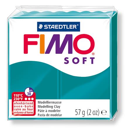 FIMO gyurma, 57 g, égethető Soft, benzin