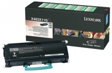 LEXMARK 463X11G Lézertoner X46x nyomtatóhoz fekete, 15k (return)