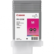 CANON pFI-101M Tintapatron iPF5100, 6100 nyomtatóhoz vörös, 130ml