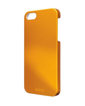 LEITZ védőtok, iPhone 5 készülékhez, műanyag, Complete Wow, narancssárga