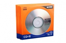 ACME cD-R lemez, 700MB, 52x, papír tasak