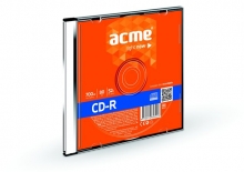 ACME cD-R lemez, 700MB, 52x, vékony tok