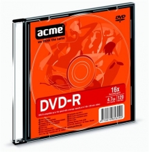 ACME dVD-R lemez, 4,7GB, 16x, vékony tok