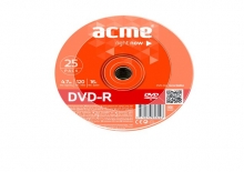 ACME dVD-R lemez, 4, 7GB, 16x, zsugor csomagolás