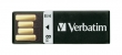 VERBATIM pendrive, 8GB, USB 2.0, 10/3MB/sec Clip-it, fekete