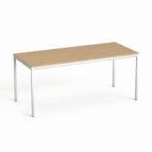 MAYAH általános asztal fémlábbal, 75x170 cm Freedom SV-40, kőris