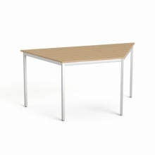 MAYAH általános asztal fémlábbal, trapéz alakú, 75x150/75 cm Freedom SV-41, kőris