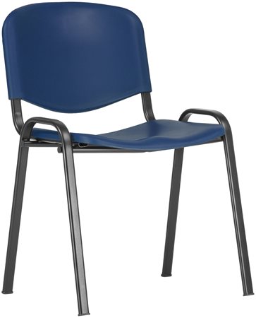 MULTIBRAND tárgyalószék, műanyag, TAURUS PN kék,
