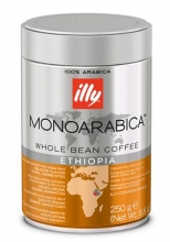 ILLY kávé, pörkölt, szemes, 250 g, Etiópia