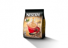 NESCAFÉ instant kávé stick, 10x17 g 3in1, barna cukorral