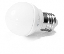 VERBATIM LED izzó, E14, mini gömb, 250lm, 3,5W, 2700K, meleg fény