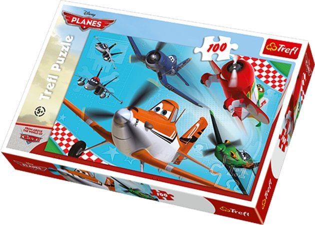 TREFL puzzle játék, 100 db-os Repcsik