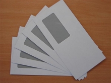 MULTIBRAND boríték, LC6/LC5, enyvezett, bal ablakos, (45*90)