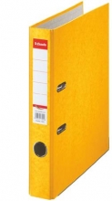 ESSELTE iratrendező, 50 mm, A4, karton, Rainbow, sárga