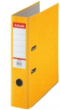 ESSELTE iratrendező, 75 mm, A4, karton, Rainbow, sárga