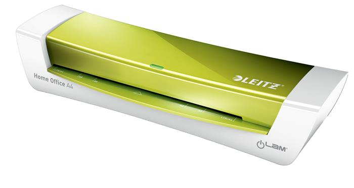 LEITZ laminálógép, A4, 80-125 mikron, iLam Home Office, zöld