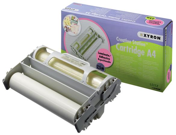 XYRON hideglamináló fólia, 80 mikron, A4, 7,5 m, tekercses, öntapadó
