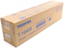 TOSHIBA fénymásolótoner T1640, E Studio 163, 166 fénymásolókhoz, fekete, 24k