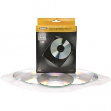 FELLOWES CD/DVD boríték, műanyag, átlátszó