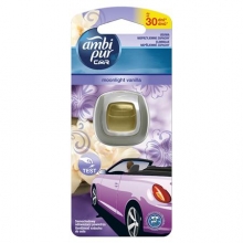 AMBI PUR autóillatosító, 2 ml, Car, Moonlight vanilla